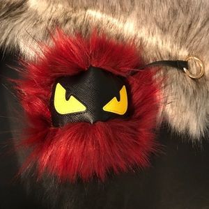 Faux fur monster fur ball